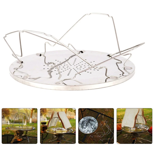 Camping Toast Rack TOASTER RACK CAMPING Camping Toaster Slice Toast Warming Rack £12.81 ...