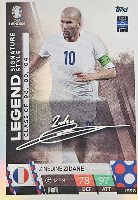 Topps Match Attax ZINÉDINE ZIDANE Ultimate XI (Neu (gemäss Beschreibung)) in Bäretswil für CHF
