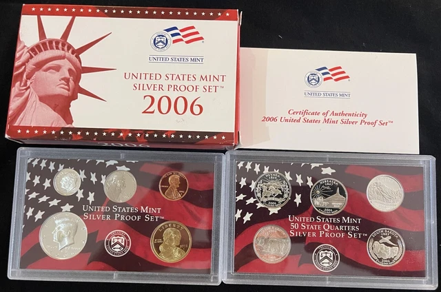 2006 US Mint Silver Proof Set
