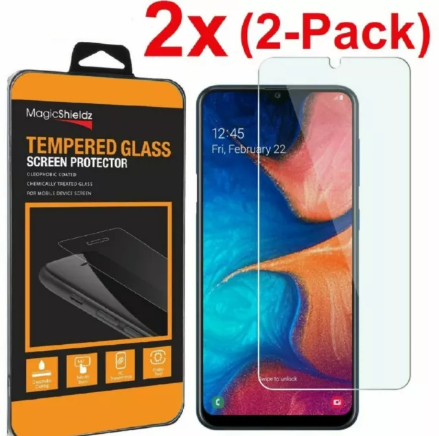 [2-Pack] Tempered Glass Screen Protector for Samsung Galaxy A20 A30 A40 A50 A80