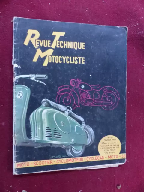 RTM revue technique motocycliste n° 59 : étude des ZUNDAPP ks 600 et ks 601