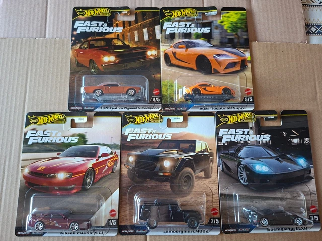 Hot Wheels 1/64 Fast & Furious Villains Set 5/5 2025 - Collection