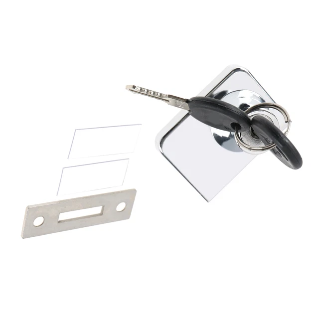 GLASS LOCK Hinged Retail Glass Display for IKEA DETOLF