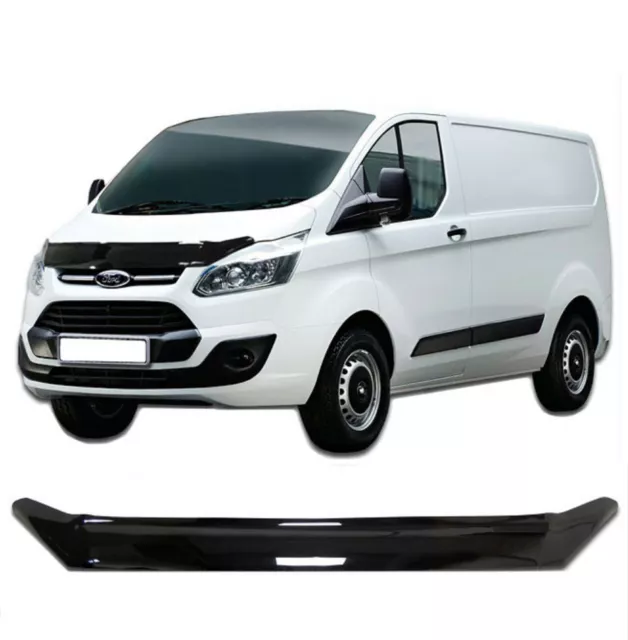 SCOUTT HOOD DEFLECTOR BONNET GUARD PROTECTOR for FORD TRANSIT CUSTOM 2012-2018