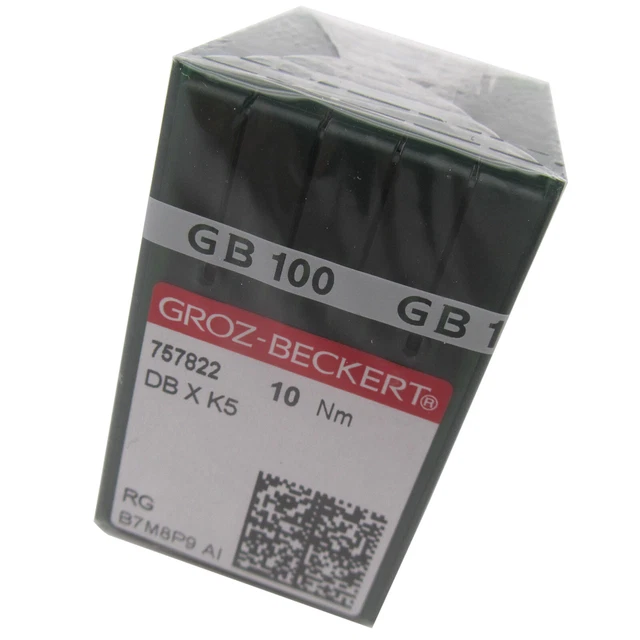 100 agujas bordadas industriales Groz Beckert DBXK5 PARA Tajima Barudan SWF