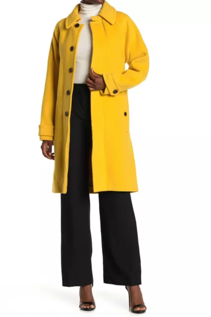 Diane von Furstenberg DVF Lia Belted Wool Coat Size XS. Oversized -  S ? / M ?