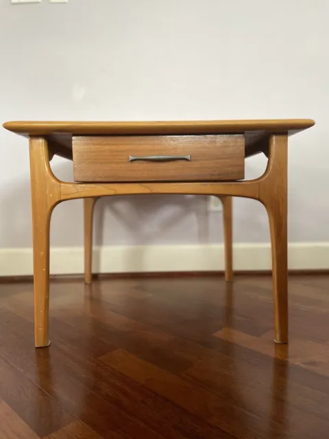 Mid-Century Modern Sculptural Square End Table