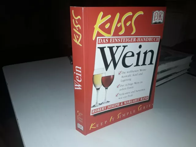 K.I.S.S. Das Einsteiger-Handbuch Wein  neuwertig