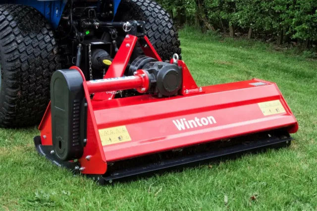 ***Brand New***Winton 1.45m Heavy-Duty Flail Mower***PLUS VAT***FREE DELIVERY***