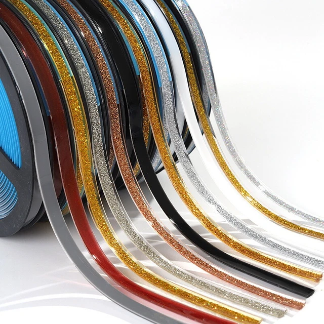 Ceramic Tile Mildewproof Gap Tape, 2PCS Tile Edging Trim 6m Gap Tape Waterproof Self-Adhesive Caulk Strip For Sealing And Decorating Corners, Wall, Ceiling, Stove, Sink, Baseboard, And Floor - View #2
