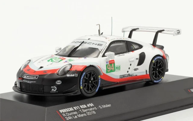 IXO LEGT18006 PORSCHE 911 RSR n°94 Le Mans 2018 Dumas - Bernhard