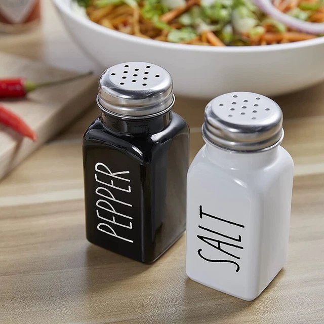 Westmark Set Salière Poivrière Carré Magnétique Bambou – 20 Ml – Tapas + Friends – Design Moderne Brun – Vaisselle & Cuisine