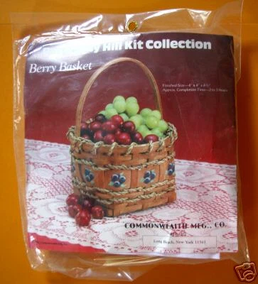 Kit de fabricación de cestas de bayas New Burgundy Hill