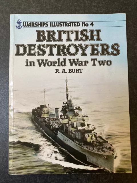 British Destroyers of World War One (Warships Illustrated), Burt, R.A., Used; Go