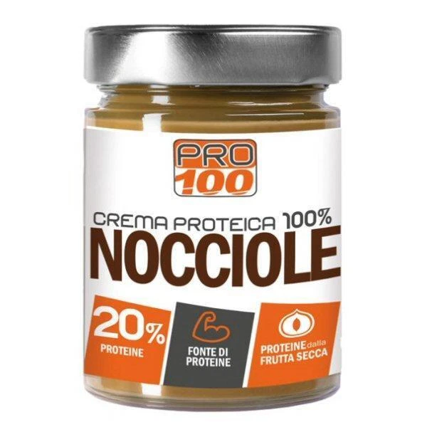 Crema 100% Nocciole Tostate Pro 100 300 gr.