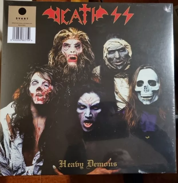 DEATH SS - heavy demons - RARE LP VINYL BLACK