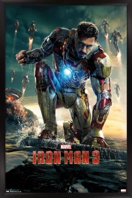 Póster del Universo Cinematográfico de Marvel - Iron Man 3 - una hoja 14x22