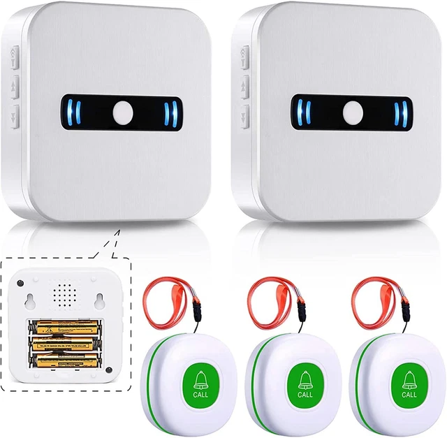 Daytech Caregiver Buscador para personas mayores Sistema de buscapersonas mayores para monitoreo de ancianos...