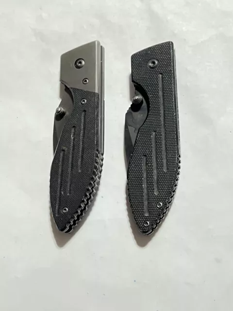 Lot of 2 Ka-Bar Pocket Knives - 3073 - 3072