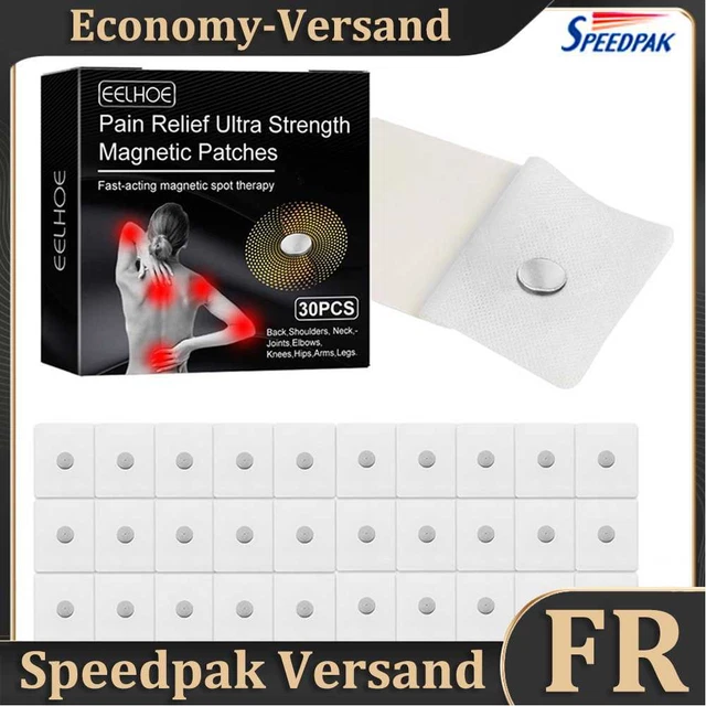 30pcs Magnetic Therapy Patches Neck Back Pain Relief Magnet Acupuncture for Back