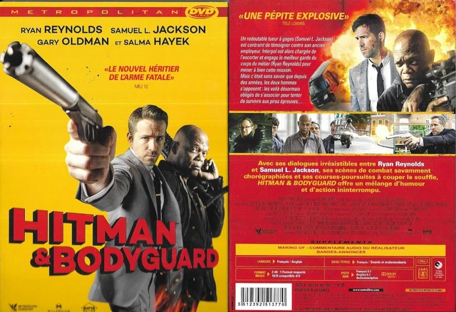 DVD - HITMAN & BODYGUARD avec RYAN REYNOLDS, SALMA HAYEK / COMME NEUF- LIKE NEW