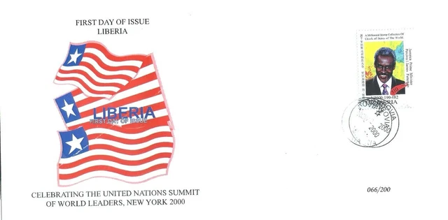 FDC Cover #066 USA ONU Dirigeants mondiaux MNH Jamaïque Premier ministre...