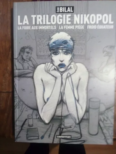 Intégrale : La trilogie NIKOPOL avec une dédicace dessinée de BILAL