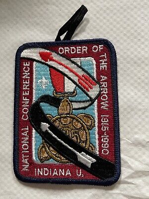 BOY SCOUT - ORDER OF THE ARROW - Indiana -OA FLAP LODGE WWW Patch - New VINTAGE