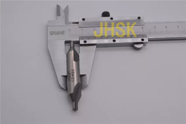 (5pcs) Φ4 Premium HSS Center Drill Set 60° Combined Countersink 4.0mm M2 CNC (5pcs) Φ4 Premium HSS Center Drill Set 60° Combined Countersink 4.0mm M2 CNC