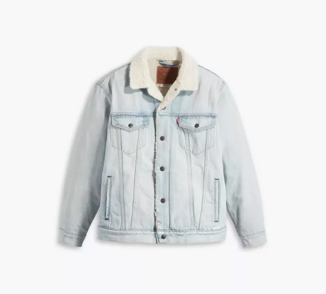 Levis Relaxed Fit Sherpa Trucker Jacket