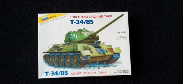Maquette revell militaire tank char T-34 - Modélisme Maquette revell militaire tank char T-34 - Modélisme