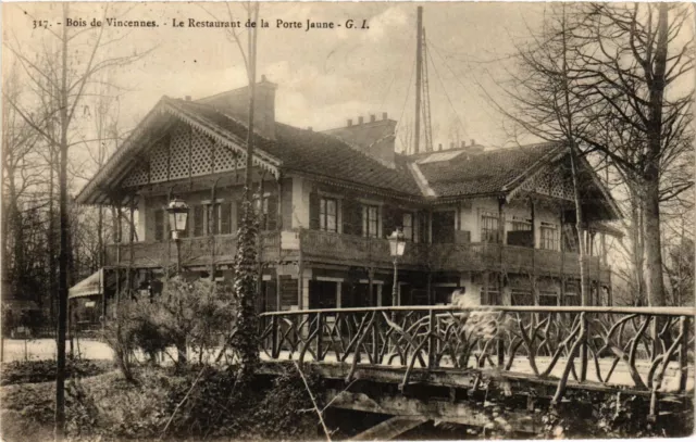 CPA Bois de Vincennes - Le Restaurant de la Porte Jaune (259896)