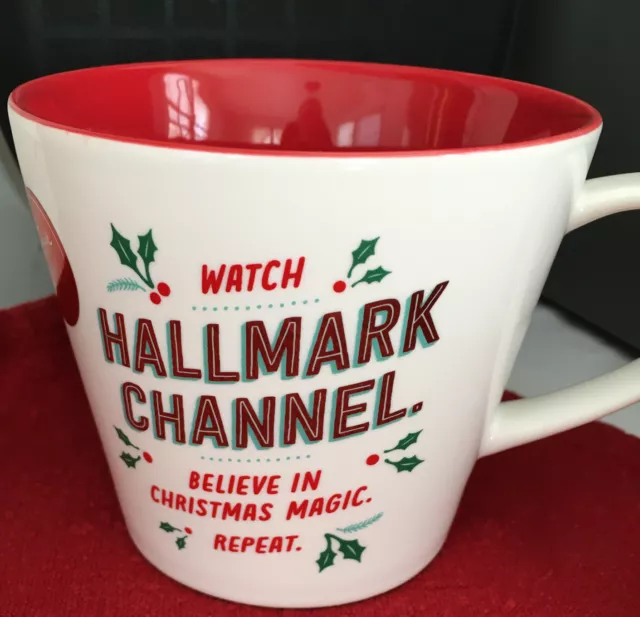 Hallmark Channel Believe in Christmas Magic Repeat Coffee Mug 2