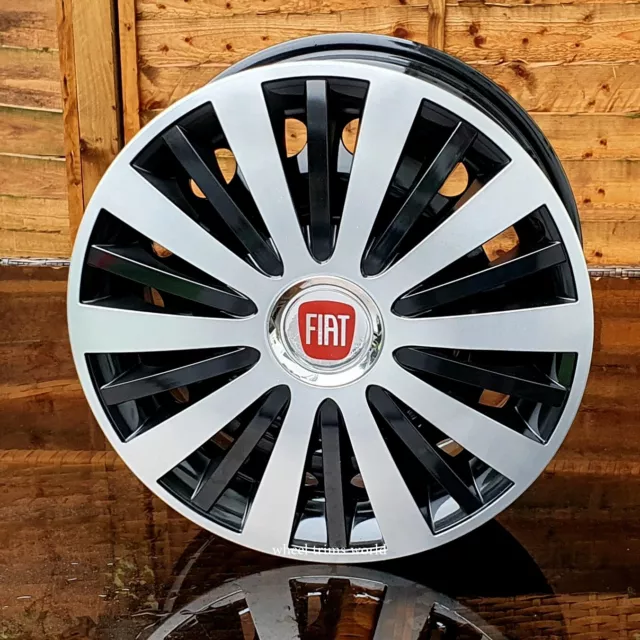FULL SET 15" wheel trims to fit  FIAT PUNTO,GRANDE PUNTO