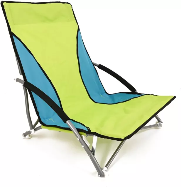 NALU Folding Beach Chair Lightweight Portable Outdoor Seat for Gardens Festivals