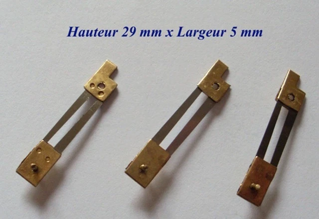 Lot De 10 Axes De Balancier Pour Montre - Tailles AM 5 1/4 à 10 1/2 - Marque NEWAX - Neuf