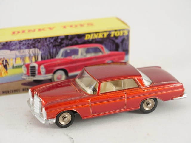 Dinky Toys France N°533 – Mercedes 300 SE Coupé – Dernière Version Boîte