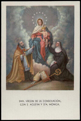 holy card MADONNA DELLA CONSOLAZIONE-AGREDA santino 