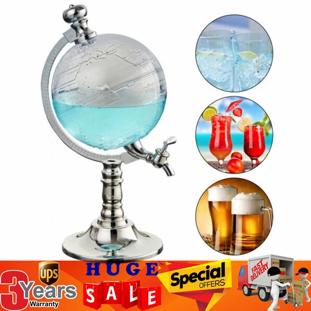 Globe Wine Decanter Dispenser Bar Beverage Drink Alcohol Liquor Whiskey Storage