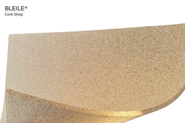Piastra di sughero 4 mm 100 x 50 cm sughero isolamento acustico a calpestio parquet base laminato
