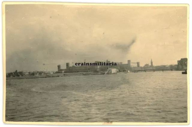 Orig. Foto Panorama der Festung Burg NARWA Narva Estland 1941