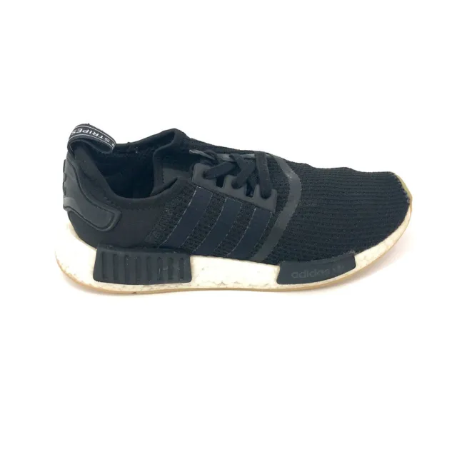 Adidas Originals NMD R1 Black Gum Mens Athletic Shoes Sneakers 8