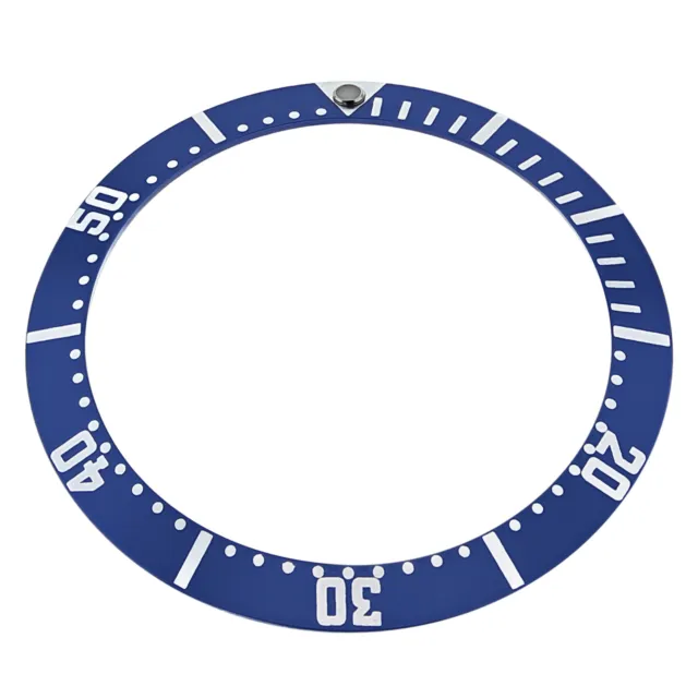 Insert Lunette Pour Montre Suisse 41Mm Omega Seamaster 082Su1361 Bleue Qualité Supérieure 2