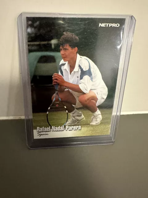 Rafael Nadal Rookie Card Netpro 2003 Tennis Card