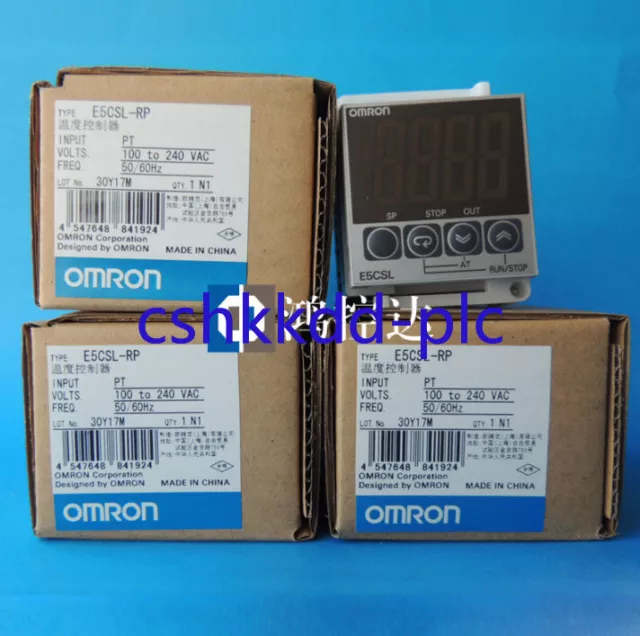 Original Digital Omron Temperature Controller E5CSL-RP In Box -New Free Shipping