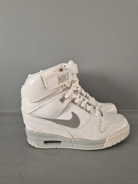 NIKE AIR REVOLUTION Sky Hi 633525 100 Hidden Wedge FW QS women s