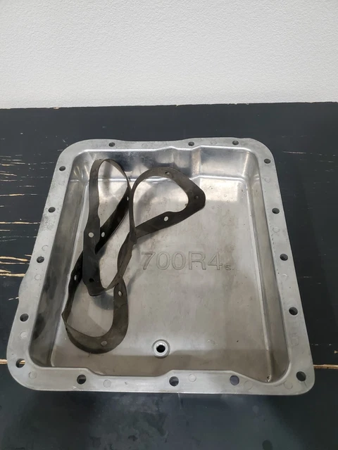 GM 700R4 Aluminum Transmission Pan Trans Chevy 700-R4