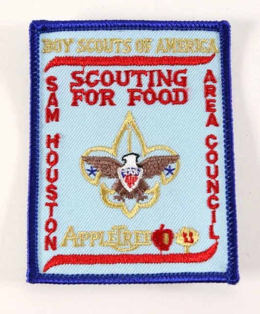VINTAGE SCOUTING FOOD Sam HOU Council Appletree Boy Scout America BSA