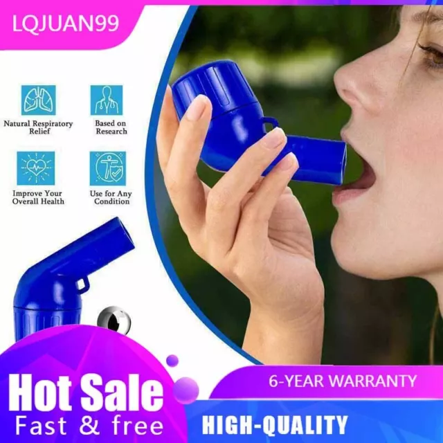 Lung Trainer Deep Breathing Exerciser Mucus Removal Respiratory Health Recovery