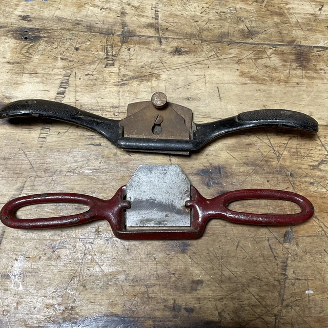 Stanley No. 51 SW Spoke Shave USA All Original Finish plus 2 shaves